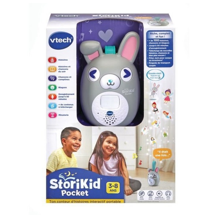 VTECH - Storikid Pocket - Gris