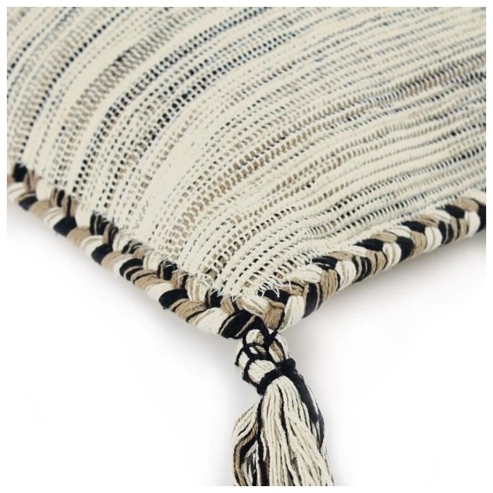 Coussin Sahara - 45 x 45 cm - Blanc