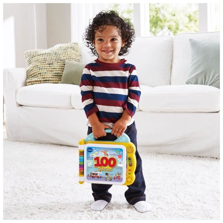 VTECH - Mon Imagier Bilingue - 100 Véhicules