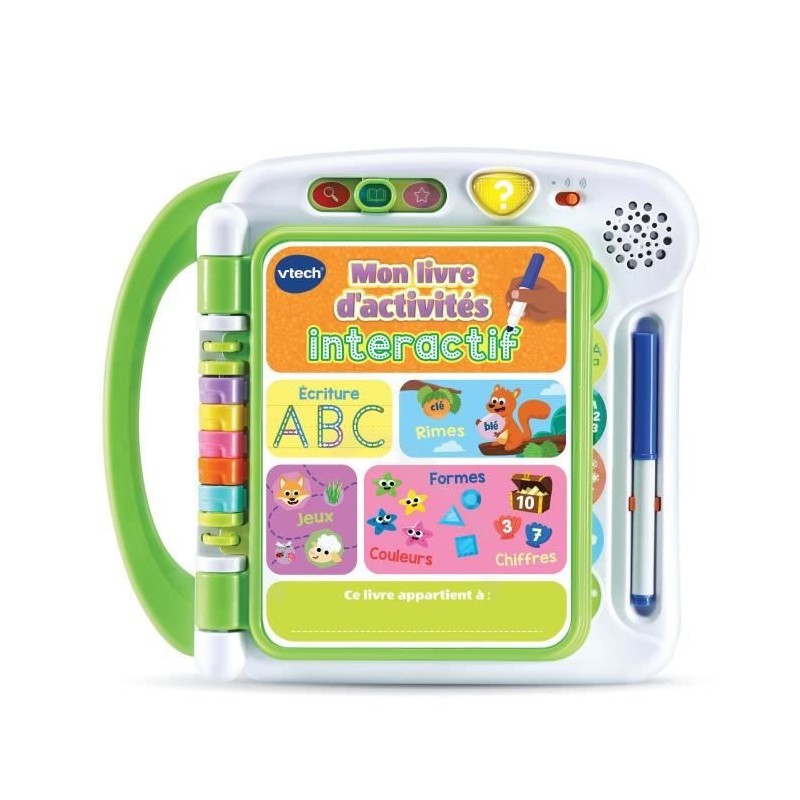 VTECH - Mon Livre D'activités - J'écris, Je Joue, J'apprends