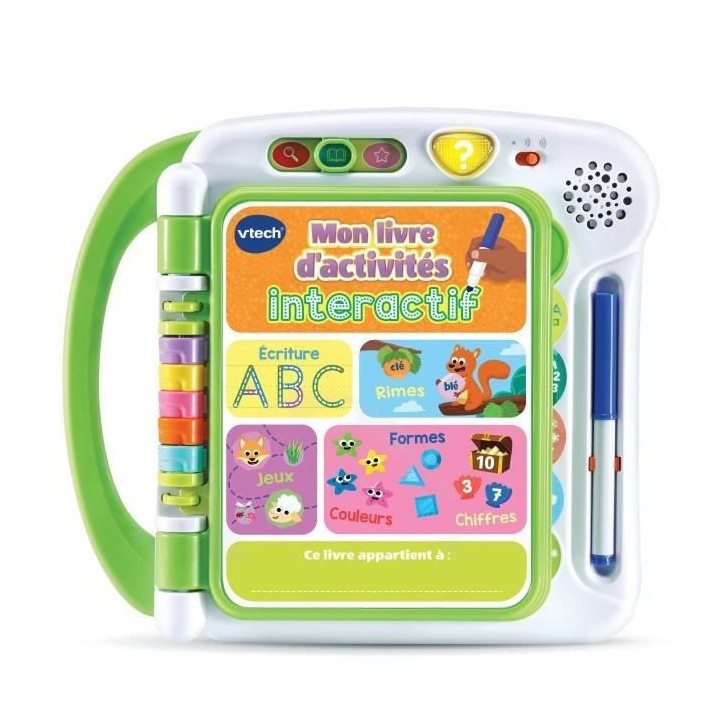VTECH - Mon Livre D'activités - J'écris, Je Joue, J'apprends