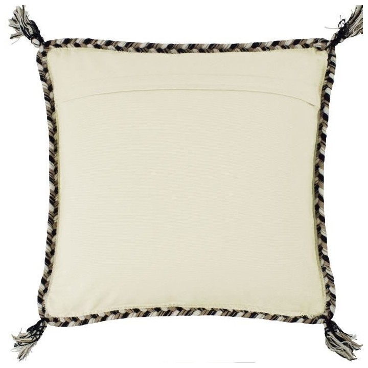 Coussin Sahara - 45 x 45 cm - Blanc