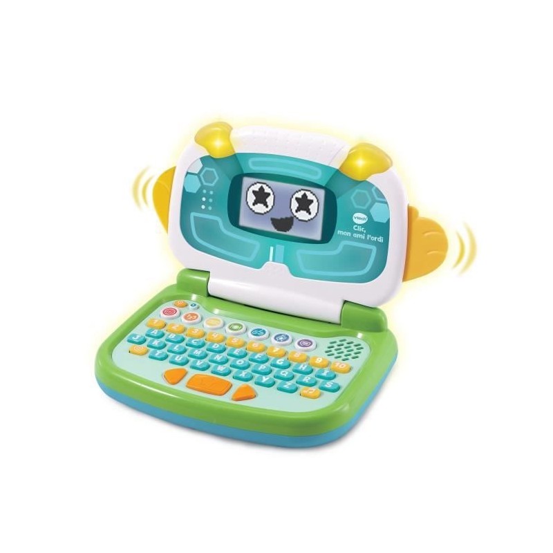 VTECH - Clic, mon Ami l'Ordi - Vert - Ordinateur Éducatif Enfant