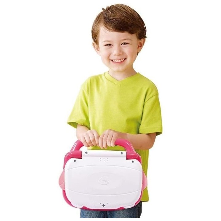 VTECH - Clic, mon Ami l'Ordi - Rose - Ordinateur Éducatif Enfant