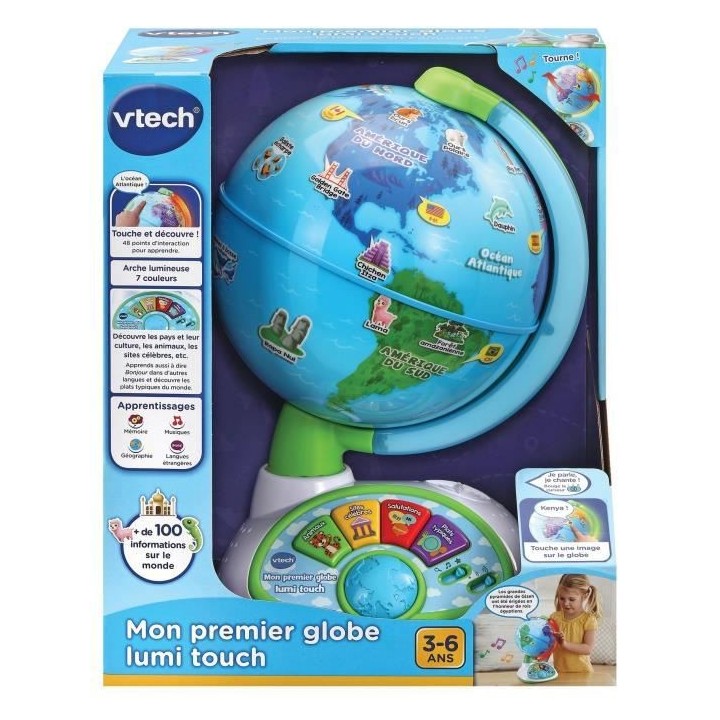 VTECH - Mon Premier Globe Lumi Touch