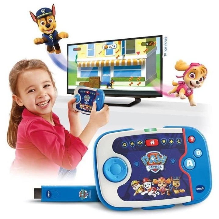 VTECH - PAT PATROUILLE - ABC Smile TV - Ma Premiere Console TV Éducat