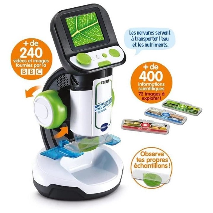 VTECH - Genius XL - Microscope Vidéo Interactif