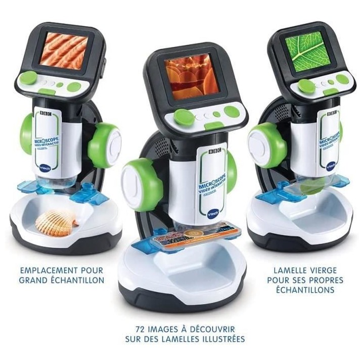 VTECH - Genius XL - Microscope Vidéo Interactif