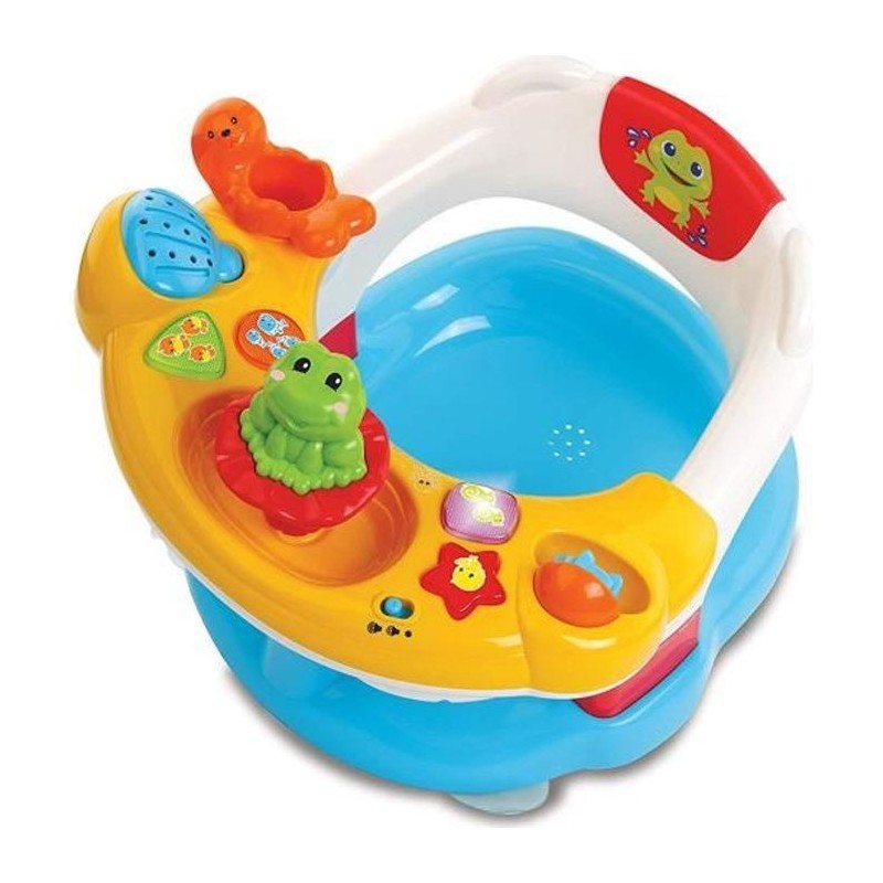 VTECH BABY - Jouet de Bain - Super Siege de Bain Interactif 2 en 1