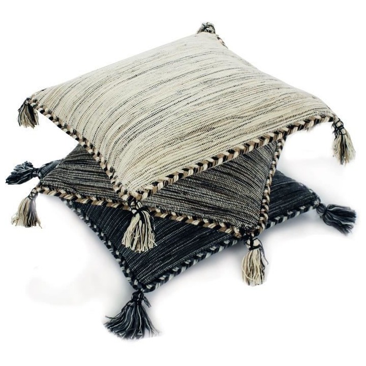 Coussin Sahara - 45 x 45 cm - Marron