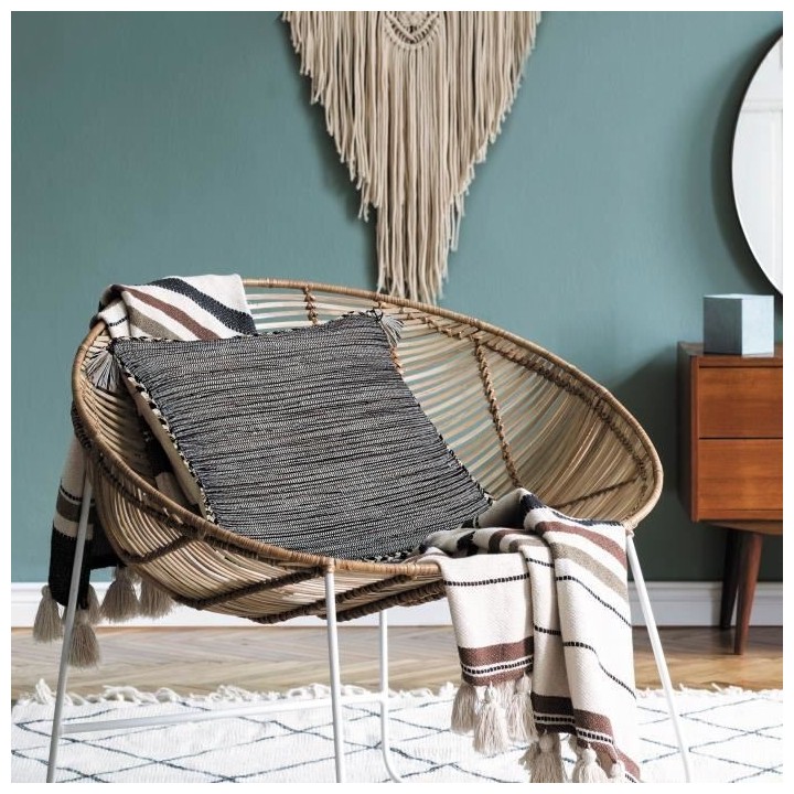 Coussin Sahara - 45 x 45 cm - Marron