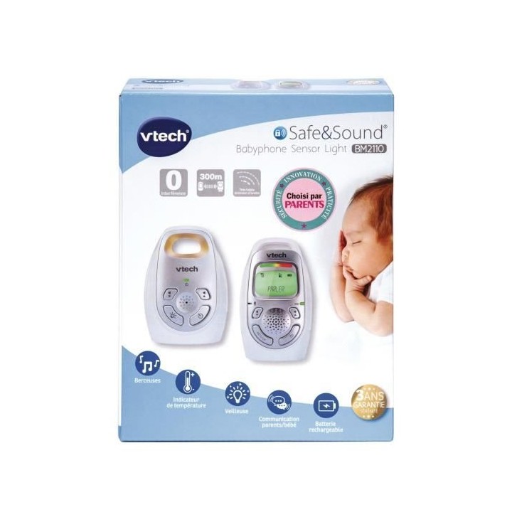 VTECH - Babyphone Audio Sensor Light - BM2110