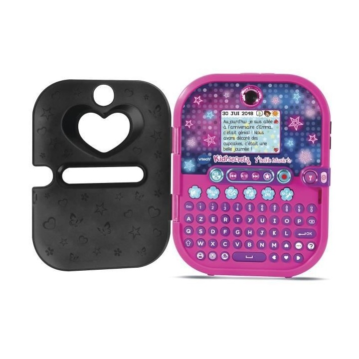 VTECH - Kidisecrets Selfie Music Noir - Agenda Electronique Musical