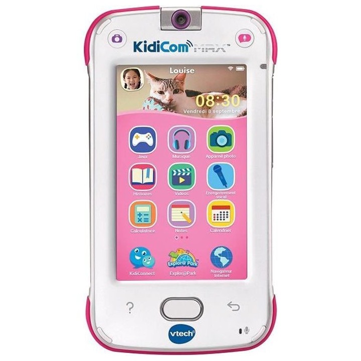 VTECH - Kidicom Max Rose - Smartphone Enfant