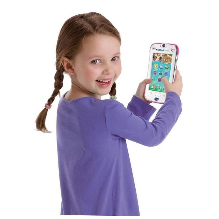 VTECH - Kidicom Max Rose - Smartphone Enfant