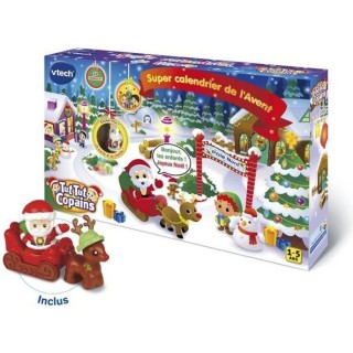VTECH - Tut Tut Aventures - Super Calendrier du Pere Noël - Calendrie