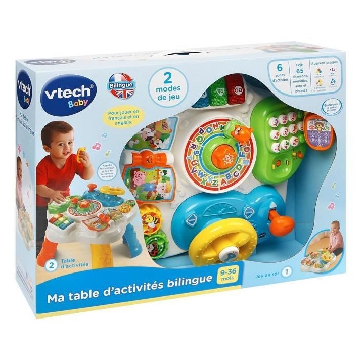 VTECH - Ma Table D'Activités Bilingue - Multicolore