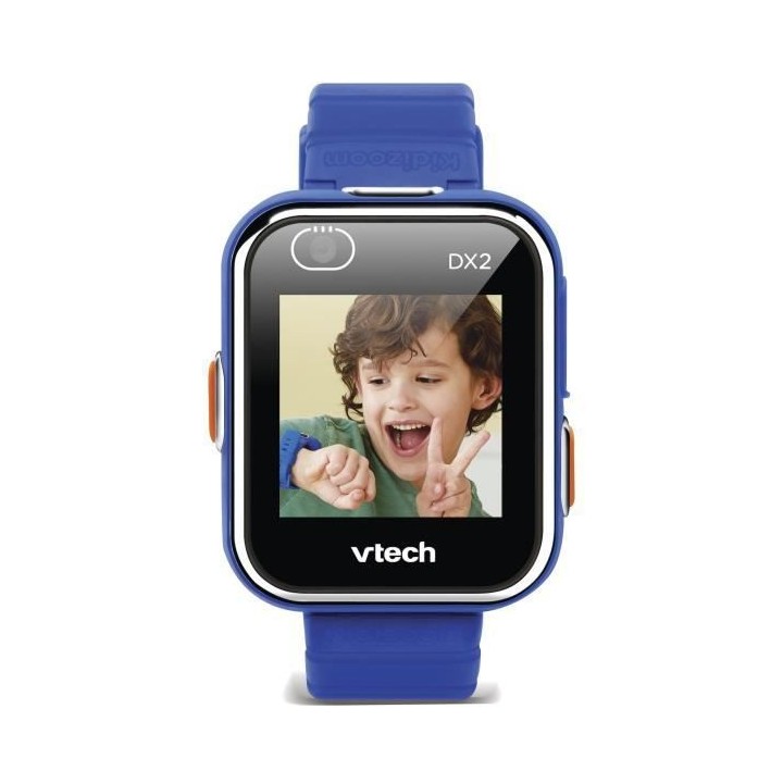 VTECH - Kidizoom Smartwatch Connect DX2 Bleue - Montre Photos et Vidé