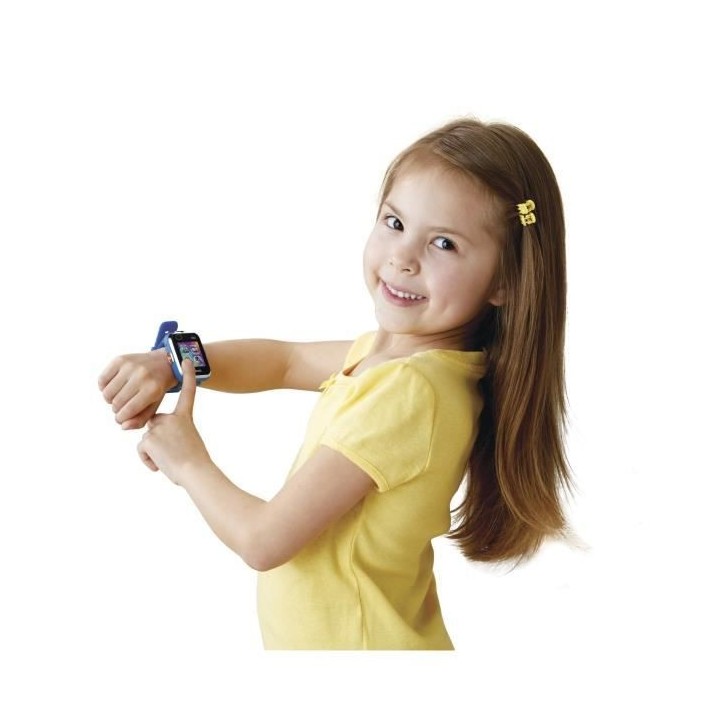 VTECH - Kidizoom Smartwatch Connect DX2 Bleue - Montre Photos et Vidé