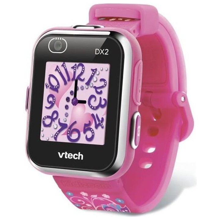 VTECH - Kidizoom Smartwatch Connect DX2 Rose - Montre Photos et Vidéo