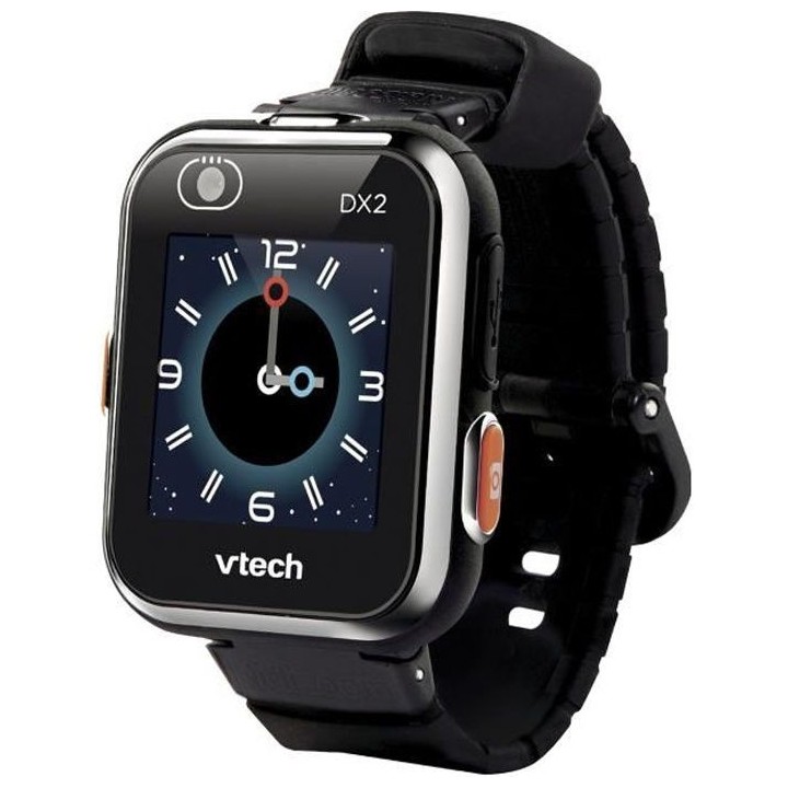 VTECH - Kidizoom Smartwatch Connect DX2 Noire - Montre Photos et Vidé