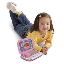 VTECH - Ordi Genius Kid - Rose - Ordinateur Interactif Enfant