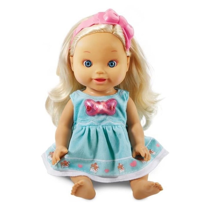 VTECH - Little Love - Lou Joue avec son Toutou - Poupée Interactive