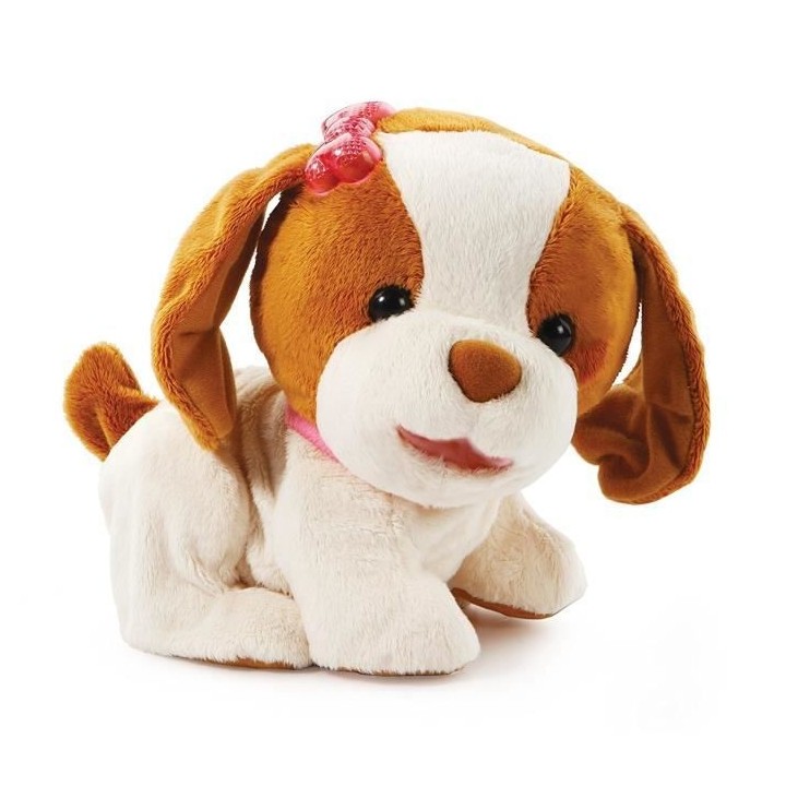 VTECH - Little Love - Lou Joue avec son Toutou - Poupée Interactive