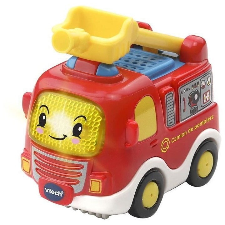 VTECH - Tut Tut Bolides - Coffret Trio Secours (Pompiers + Tracteur +