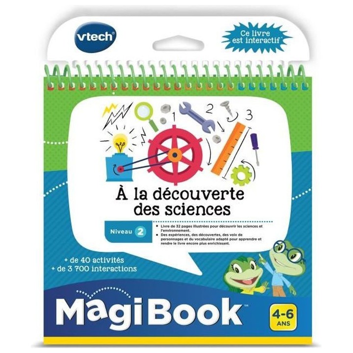 VTECH - Livre Interactif Magibook - A la Découverte des Sciences