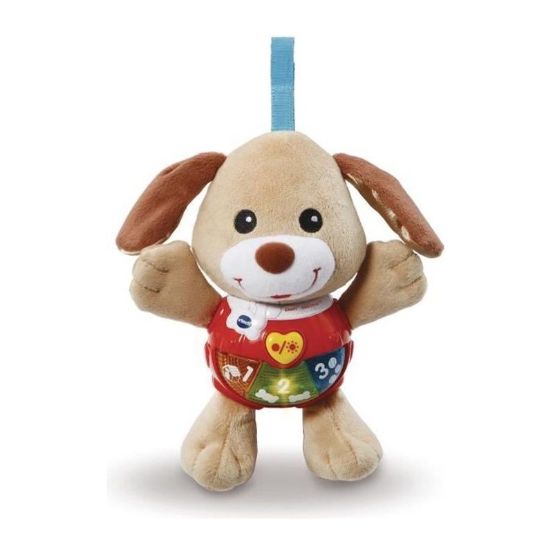 VTECH BABY - Peluche Interactive Enfant - Chant'toutou Brun