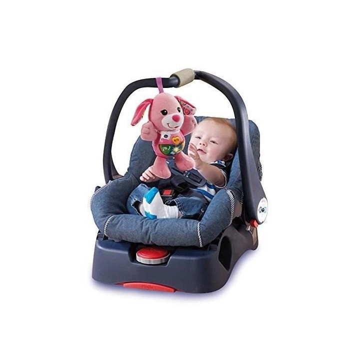 VTECH BABY - Peluche Interactive Enfant - Chant'toutou Rose