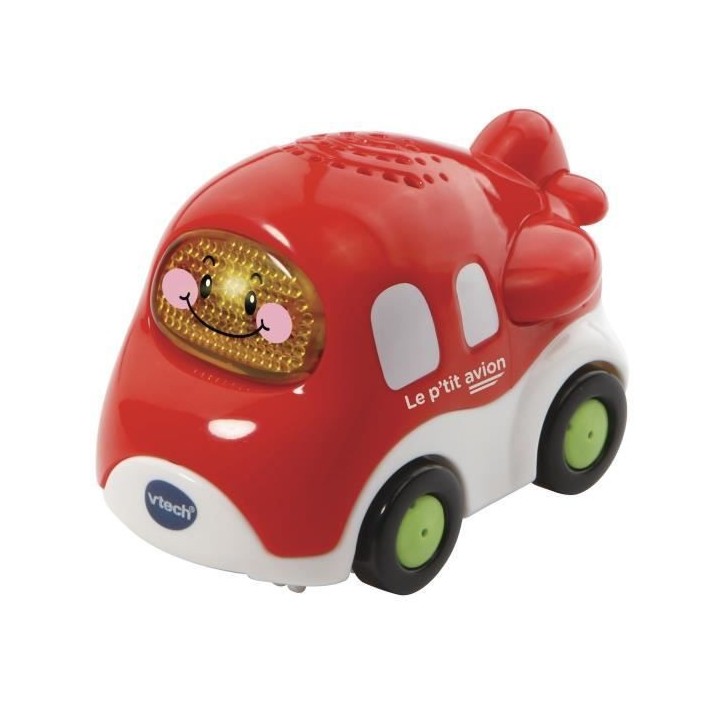 VTECH - Tut Tut Bolides - Mon Super Avion Cargo 2 en 1 + Timon, le P't