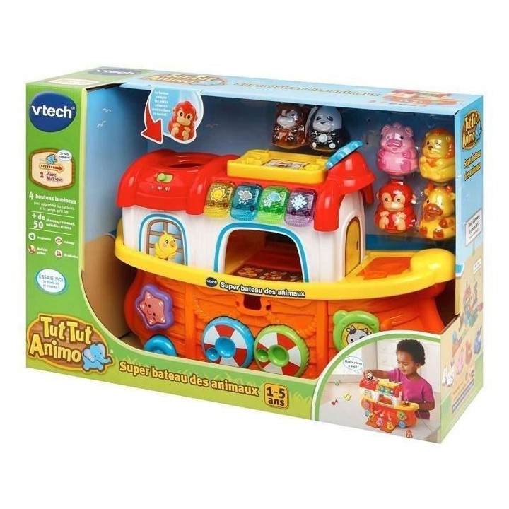 VTECH - Tut Tut Animo - Super Bateau des Animaux