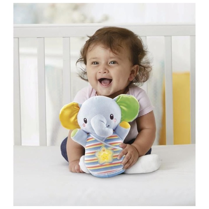 VTECH BABY - Veilleuse Elephanteau Dodo Bleu