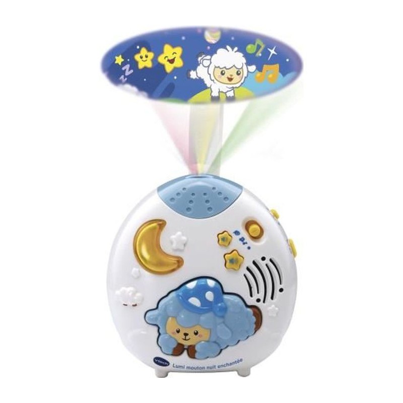 VTECH BABY - Veilleuse Lumi Mouton Nuit Enchantée Bleu