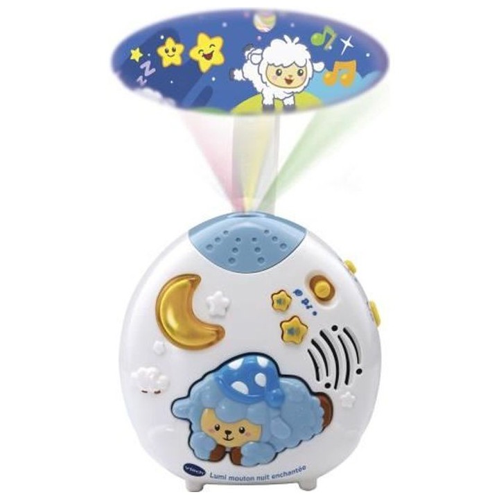 VTECH BABY - Veilleuse Lumi Mouton Nuit Enchantée Bleu