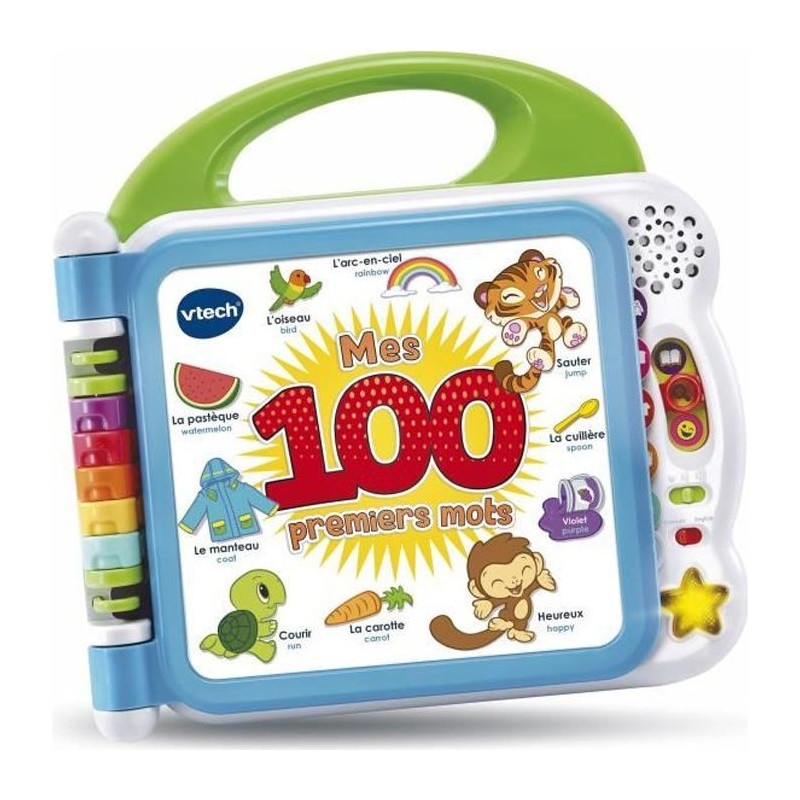 VTECH - Mon Imagier Bilingue - Mes 100 Premiers Mots