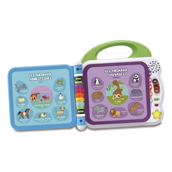 VTECH - Mon Imagier Bilingue - Mes 100 Premiers Mots