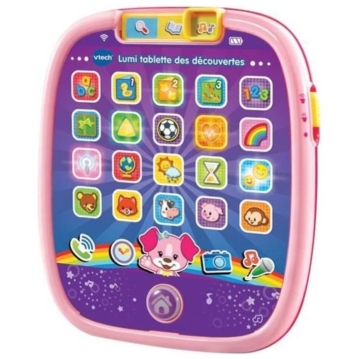 VTECH BABY - Lumi Tablette des Découvertes - Tablette Enfant Rose