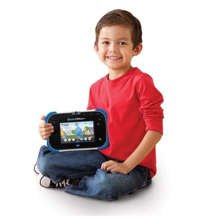 VTECH - Console Storio Max 2.0 5 Bleue - Tablette Éducative Enfant