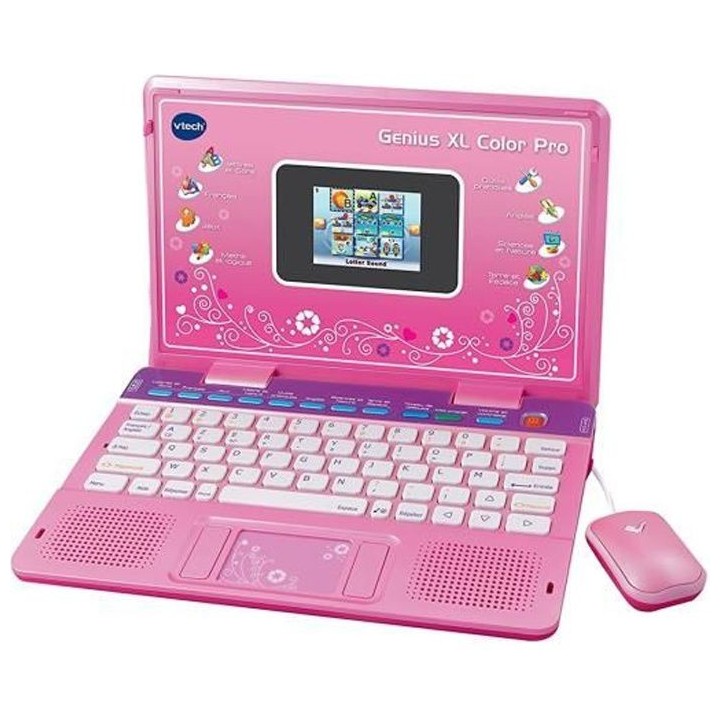 VTECH - Genius XL Color - Pro Bilingue Enfant - Rose