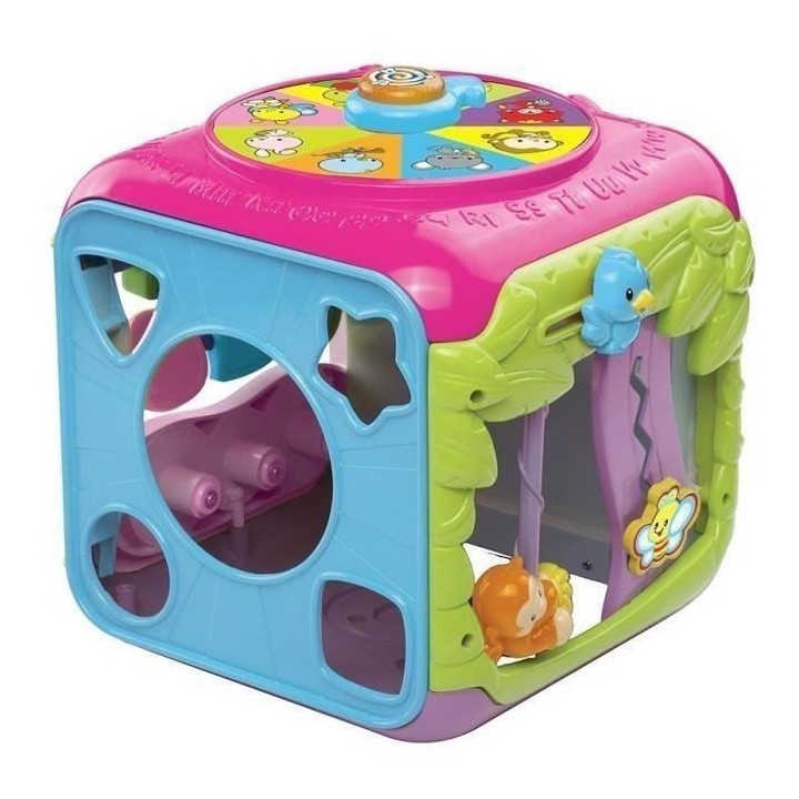 VTECH BABY - Super Cube Des Découvertes Rose