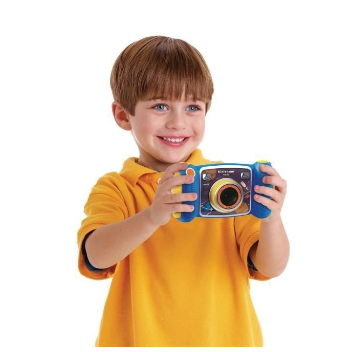 VTECH - Kidizoom Smile Bleu - Appareil Photo Enfant