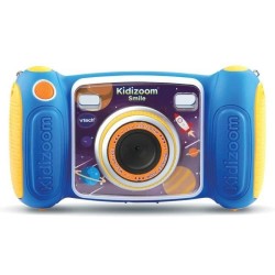 VTECH - Kidizoom Smile Bleu - Appareil Photo Enfant