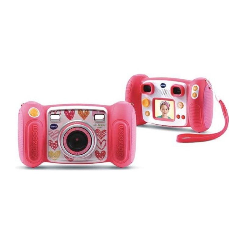 VTECH - Kidizoom Smile Rose - Appareil Photo Enfant