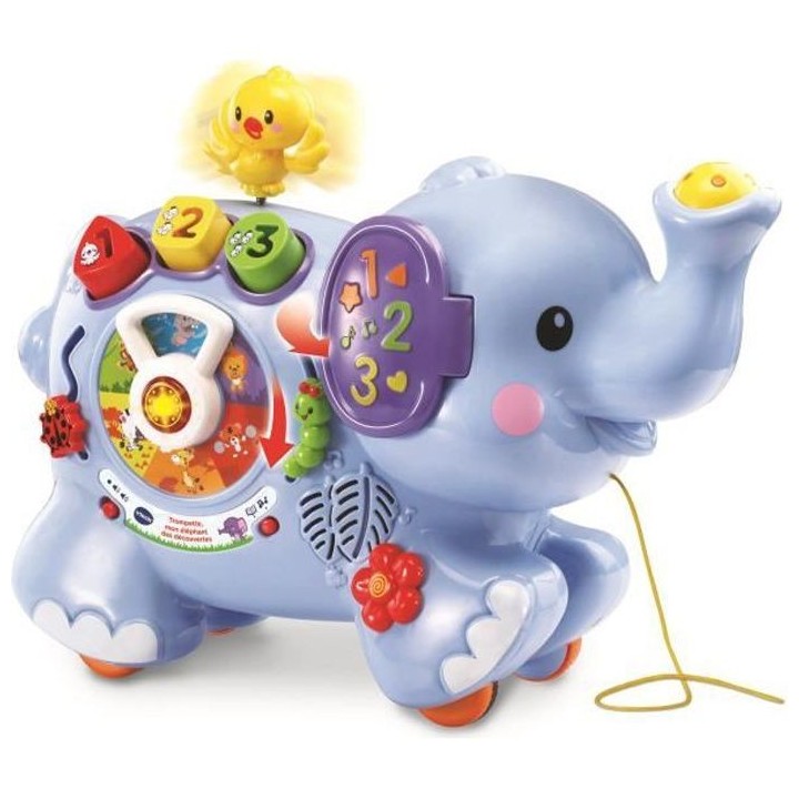 VTECH BABY - Trompette, mon Eléphant des Découvertes