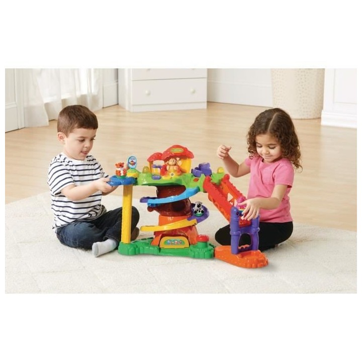VTECH - ZoomiZooz - Arbre Cabane Magique + 4 animaux