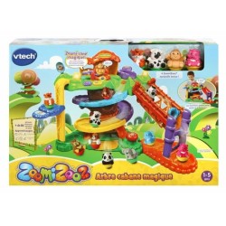 VTECH - ZoomiZooz - Arbre Cabane Magique + 4 animaux