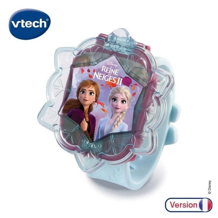 VTECH - LA REINE DES NEIGES 2 - La Montre-Jeu Interactive d'Elsa